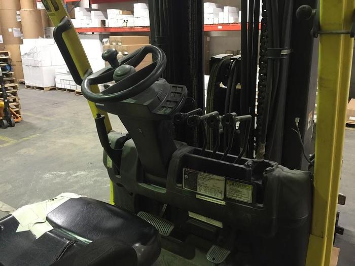 Used 12,000 LB HYSTER ROLL CLAMP TRUCK S120FTPRS W/ 60" OD ROLL CAPACITY MFG. (2006)