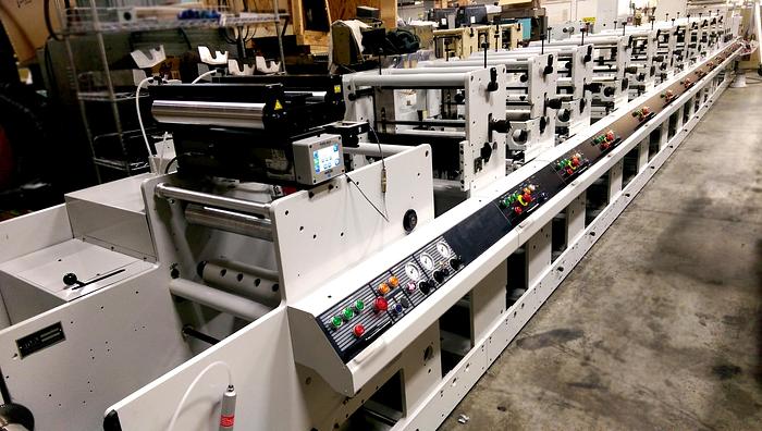 Mark Andy 16” 4000 series Flexographic Printing Press