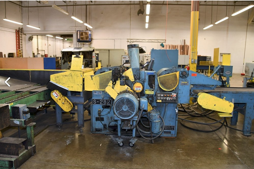 Used Newman Whitney S-282 Double Surface Planer
