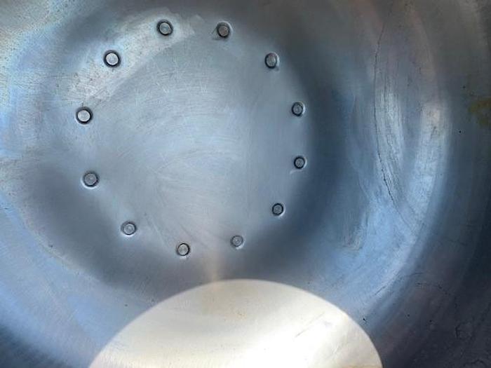 Used 40'' Stainless Steel Coating Pan With Blower