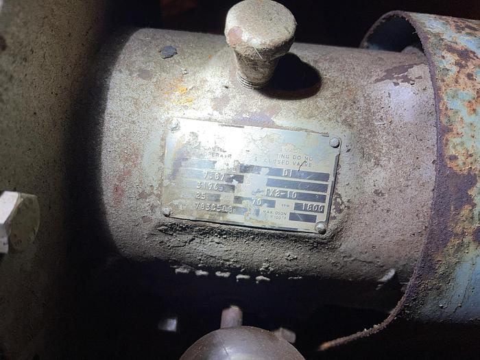 Used GOULDS 1X2-10 316 S/S 20 HP CENTRIFUGAL PUMP