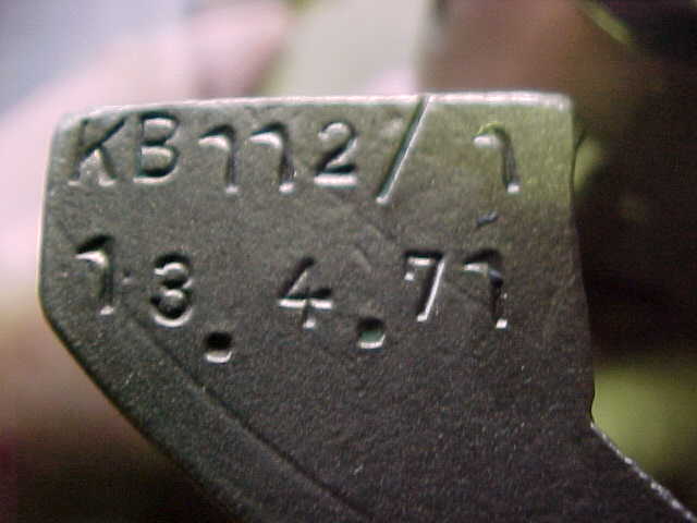 Used 1971 STEIMEL WATER PUMP KB 112-1