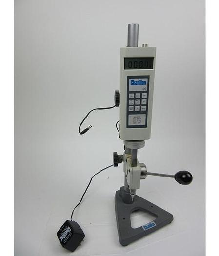 Used CHATILLON DIGITAL FORCE GAUGE DFGS50 WITH TEST STAND