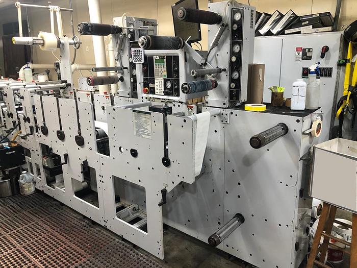 Used Mark Andy 2200 10" 8 Color