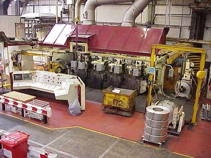 Used 300mm Frohling 4-Stand 4-Hi Tandem Rolling Mill: RM-444