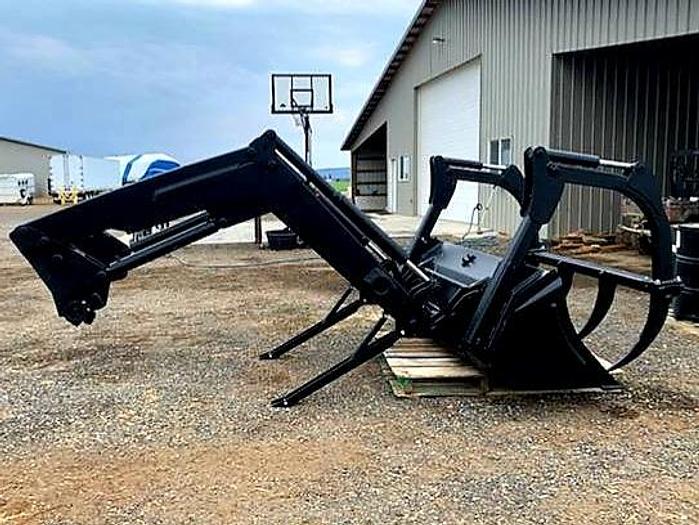 Used Quicke Q45 Loader w/ Grapple - Fits Case Maxxum 125 Tractor