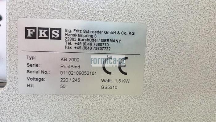 Použitý PrintBind KB-2000