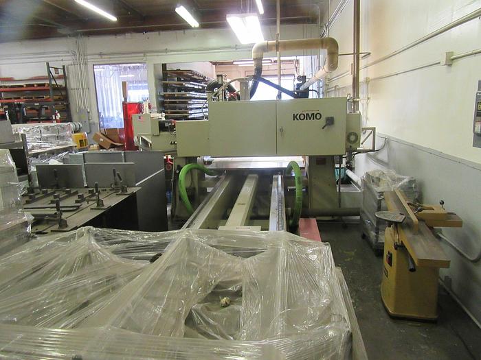 Used 2002 KOMO VF 512 ROUTER WITH GE FANUC SERIES 210-i-M CNC CONTROL