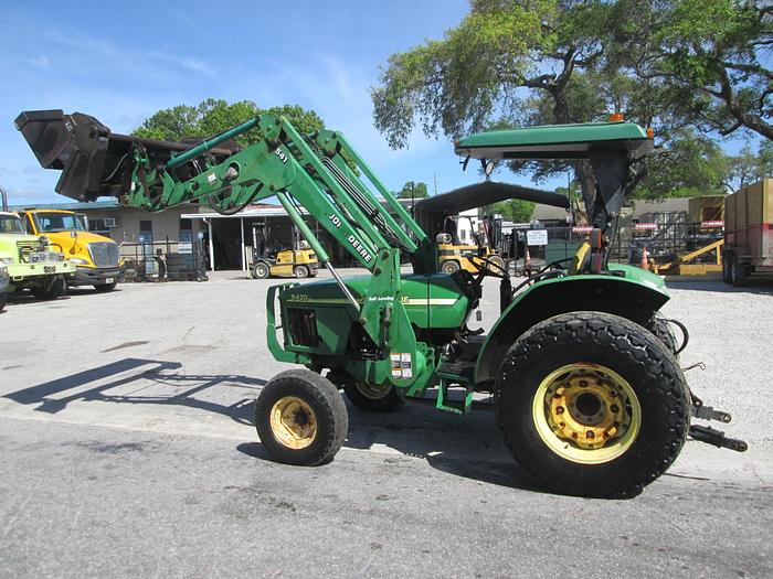 2003 John Deere 5420 Tractor With Loader
