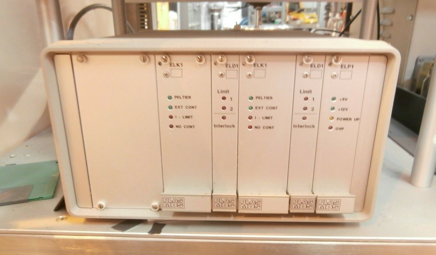 Used PLASMOS SD 4003 200mm Automated Ellipsometer AF-750 Lang MCC 12 + MP 4000 As-Is