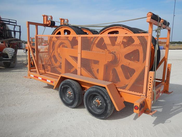 Used 2008 Wagner Smith T-2BWT-10-60 Cable Tensioner trailer