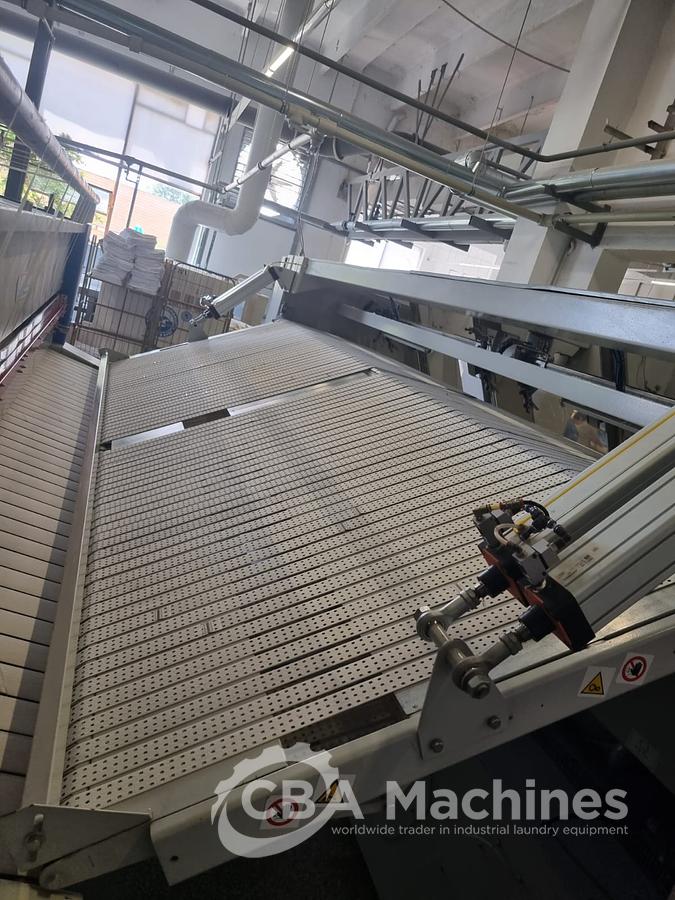 Used Complete Ironing Line Jensen – Lapauw 2 roll 1600 x 4000mm STEAM