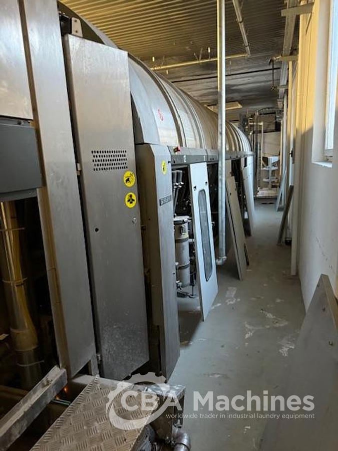 Used 2009 Girbau CBW System 12x50 with press + 100kg dryer