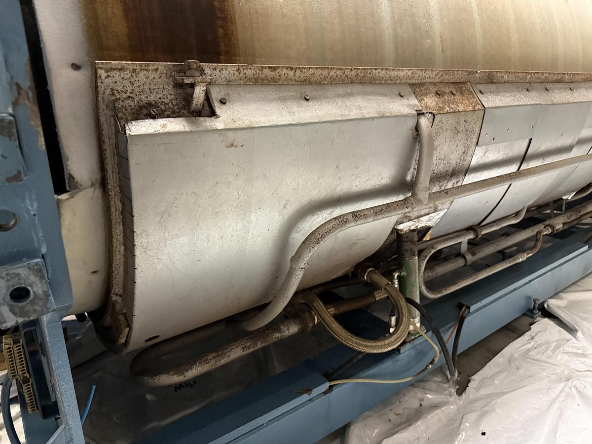 Used 1993 Ironer Lapauw DUO 2x1200x3300 Steam (914)