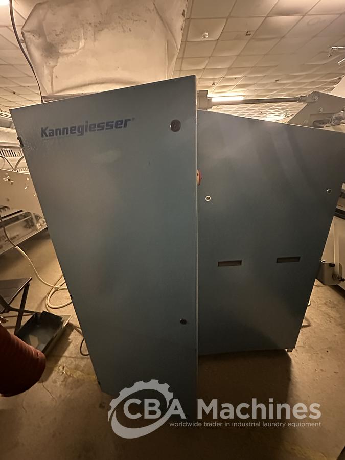 Used 2011 / 2005 Kannegiesser Ironing Line GAS 1x2000x3500mm: EMD - HPMG- RFM