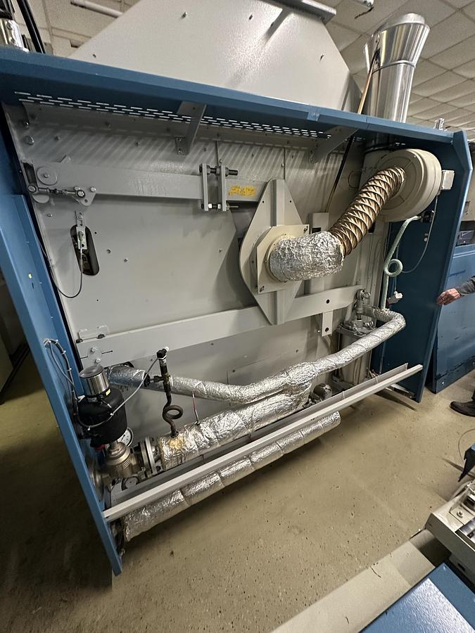 Used 2011 / 2005 Kannegiesser Ironing Line GAS 1x2000x3500mm: EMD - HPMG- RFM