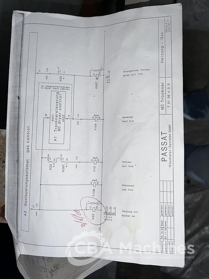 Used 1997 Dryer Passat 258.50 G-WU - 50kg ( 331 )