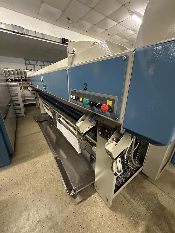 Used 2011 / 2005 Kannegiesser Ironing Line GAS 1x2000x3500mm: EMD - HPMG- RFM