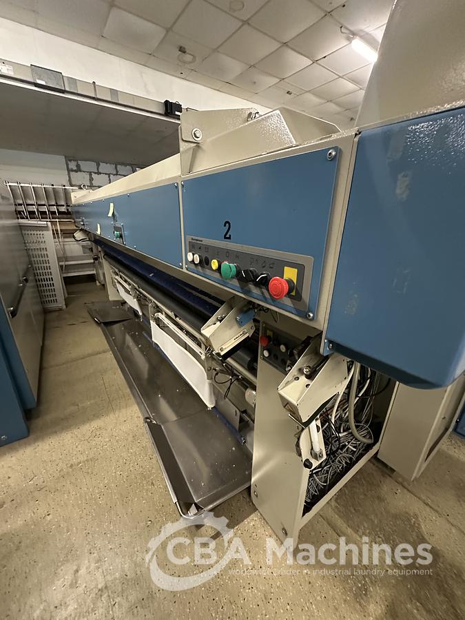 Used 2011 / 2005 Kannegiesser Ironing Line GAS 1x2000x3500mm: EMD - HPMG- RFM