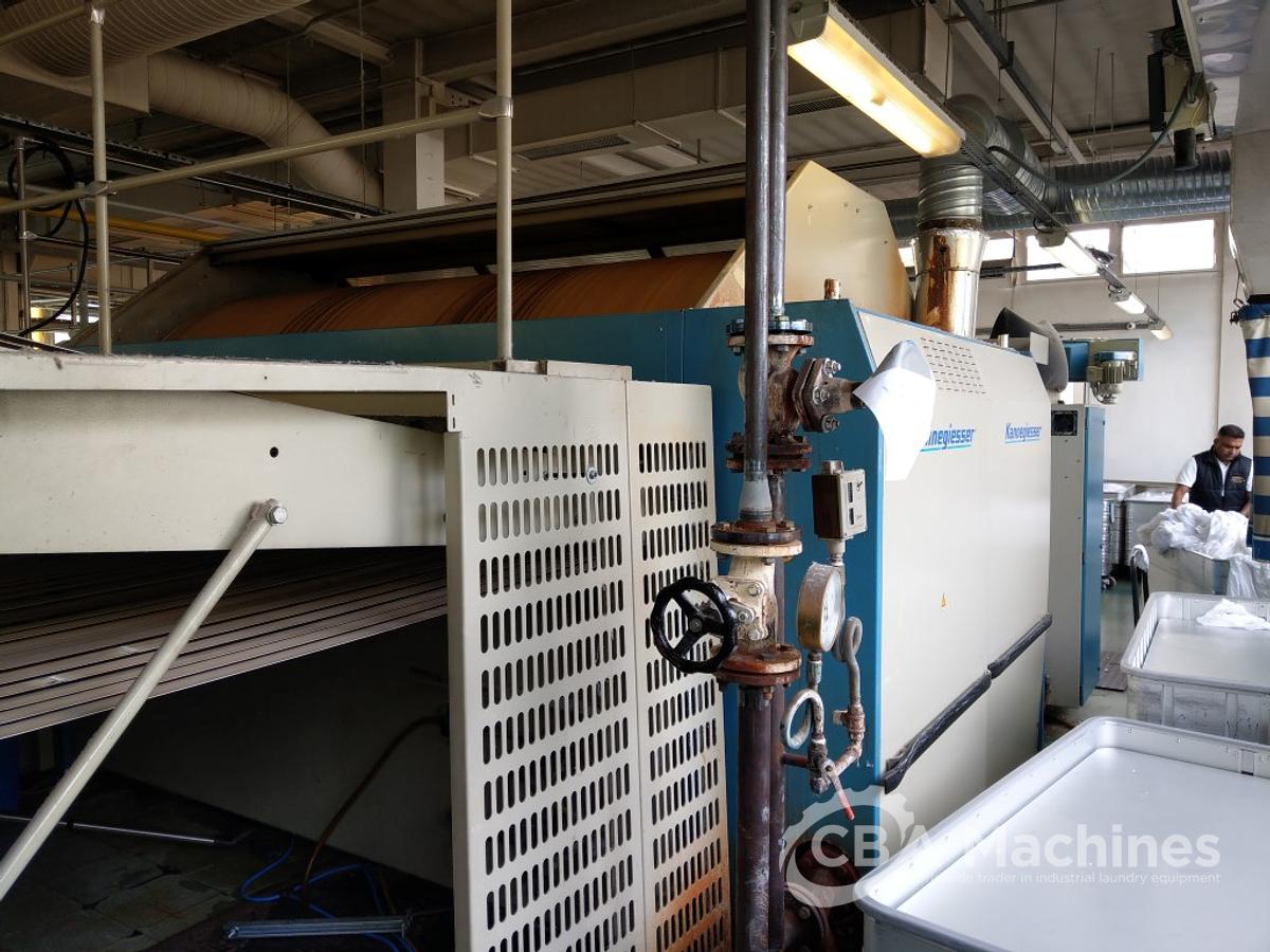 Used 2005/1997 Kannegiesser Ironing Line HPM-G 1 roll 2000x3000mm Steam
