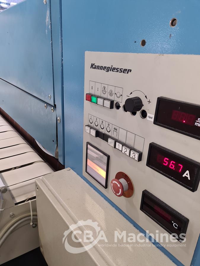 Used 1997 Ironer Kannegiesser HLM 2 roll 1200 x 3000mm (650)