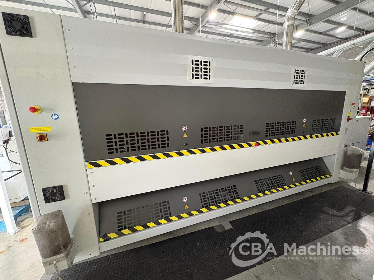 Used 2023 Ironer Girbau Compact Plus Pro 600x3300mm gas with built-in folder (987)