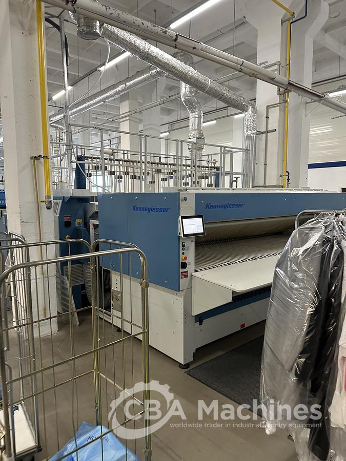 Used 2020 Ironing Line Kannegiesser EMV - HPM.II GAS 1 roll 1200x3500mm - CFL 1-2-4 lanes