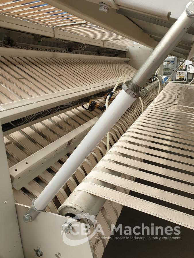 Used Complete Ironing Line Jensen – Lapauw 2 roll 1600 x 4000mm STEAM