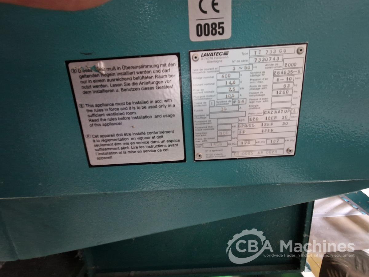 Gebraucht 2000 Trockner Lavatec TT733 GU 50kg ( 773 )