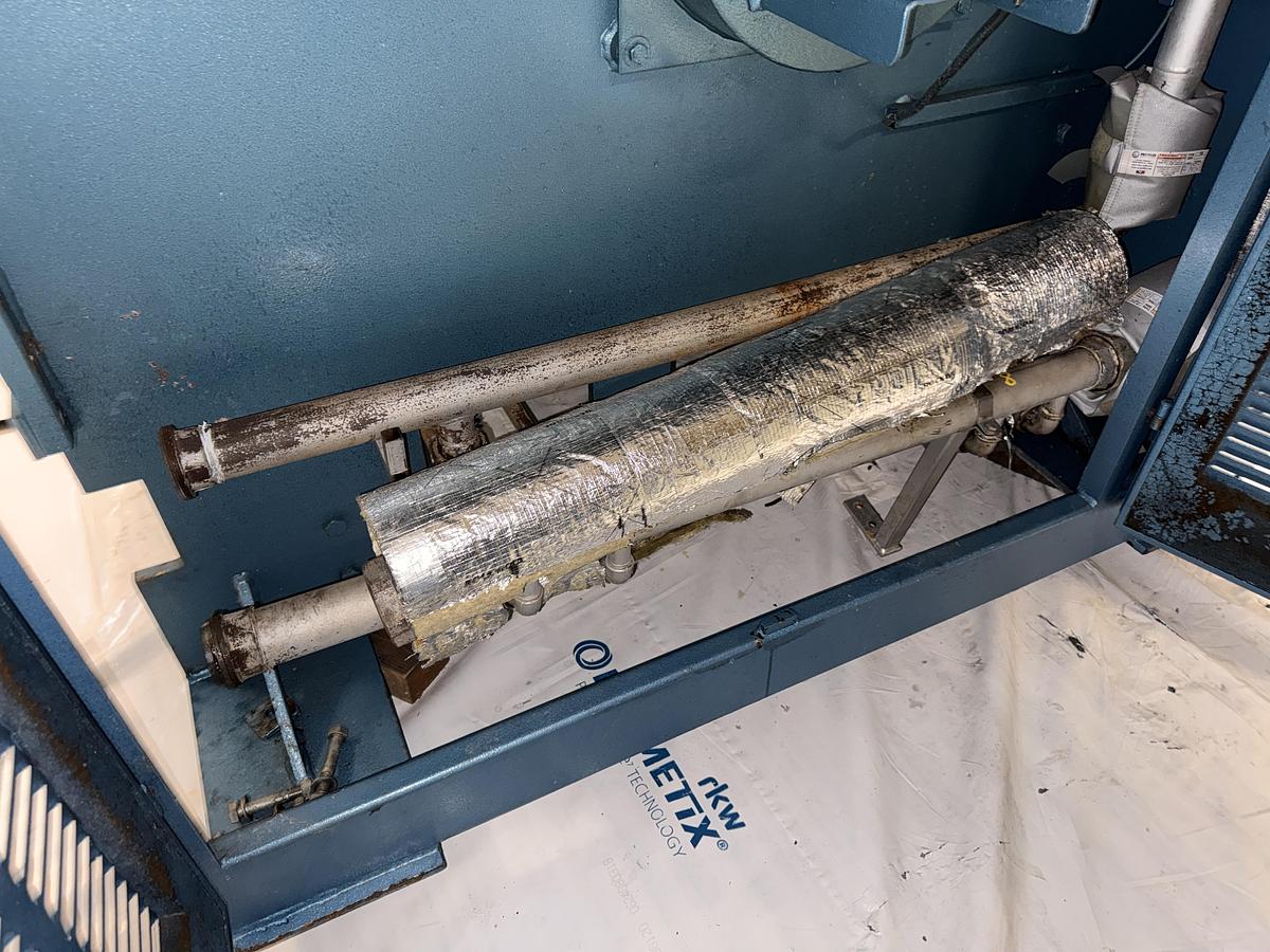 Used 1993 Ironer Lapauw DUO 2x1200x3300 Steam (914)