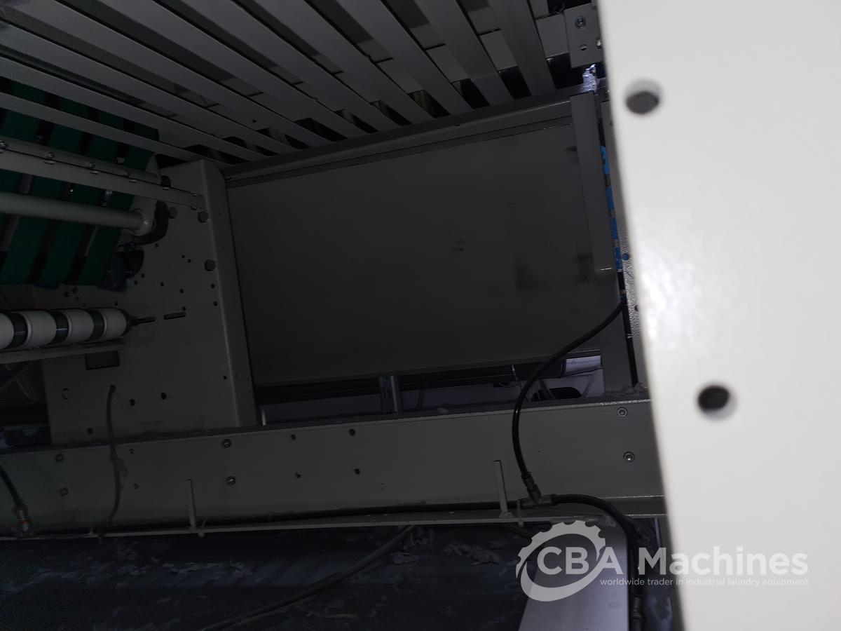 Used Ironing line Kannegiesser 2 roll 1200 x 3000mm steam year 2005/1997