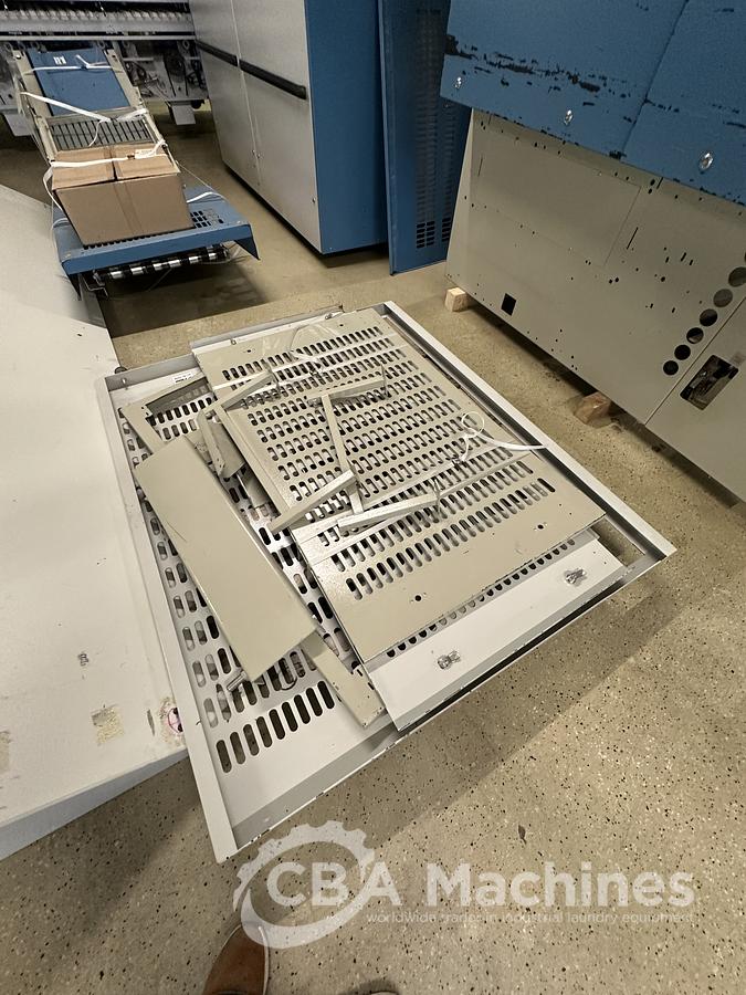 Used 2011 / 2005 Kannegiesser Ironing Line GAS 1x2000x3500mm: EMD - HPMG- RFM