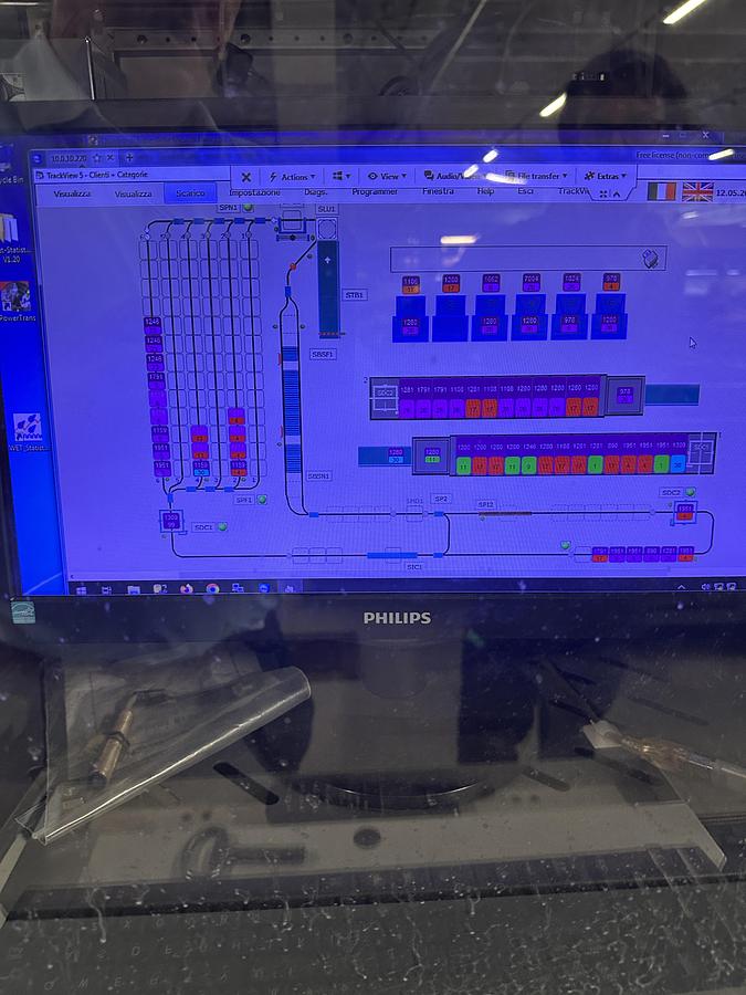 Used 2001 Kannegiesser CBW Tunnel Powertrans BT 14x50kg