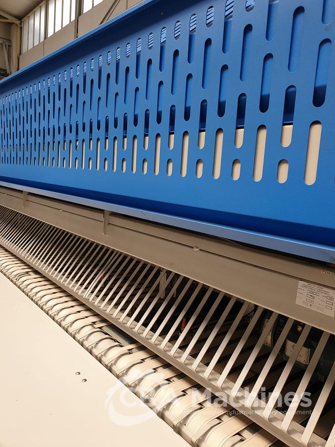 Used Complete Ironing Line Jensen – Lapauw 2 roll 1600 x 4000mm STEAM