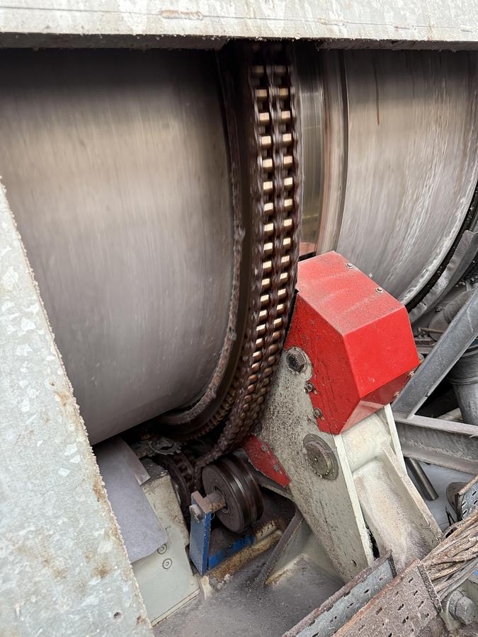 Used 2001 Kannegiesser CBW Tunnel Powertrans BT 14x50kg