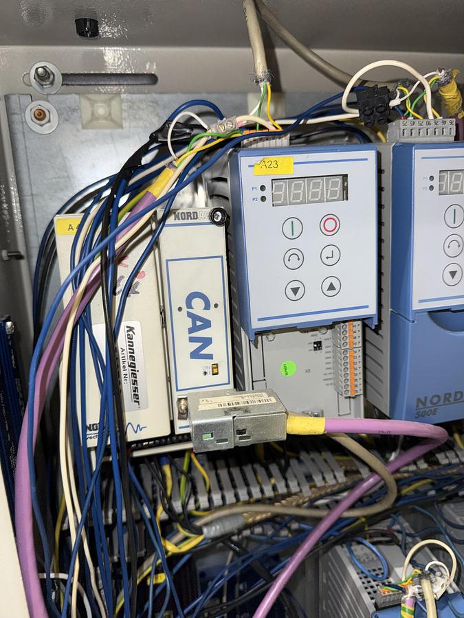 Used 2002 Feeder Kannegiesser EMD 30-01+2-1/2/3 - 3000mm ( 627 )