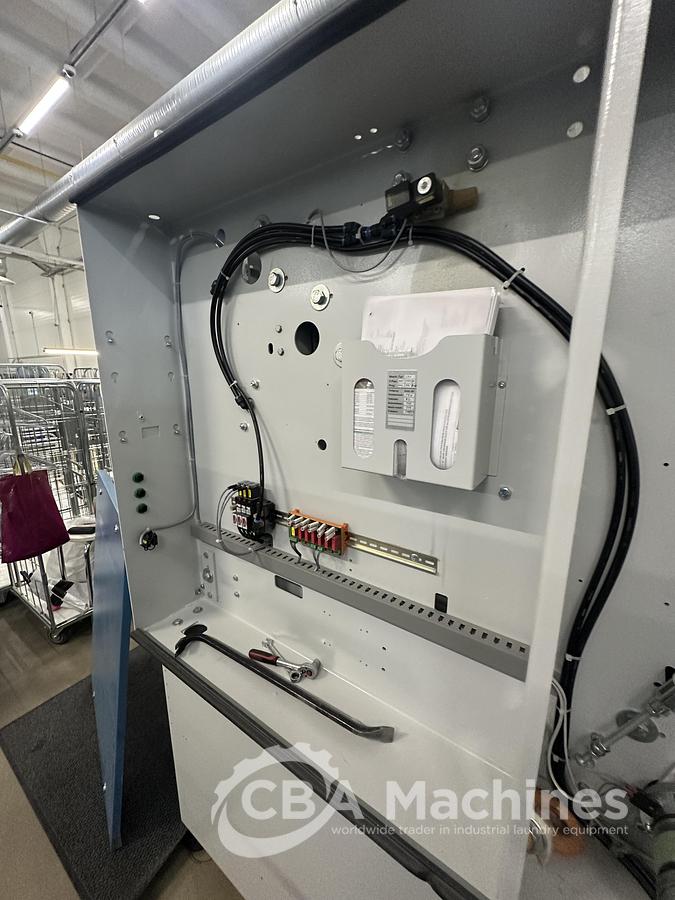 Used 2020 Ironing Line Kannegiesser 2 roll 1200x3500mm GAS - EMQ Synchro + HPM-II GAS + SFM.II 1-2-4 lanes