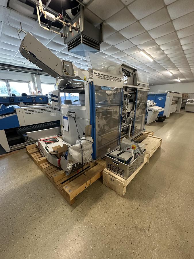 Used 2016 Garment Folder Jensen Butterfly Fox