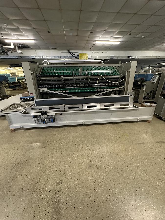 Used 2011 / 2005 Kannegiesser Ironing Line GAS 1x2000x3500mm: EMD - HPMG- RFM