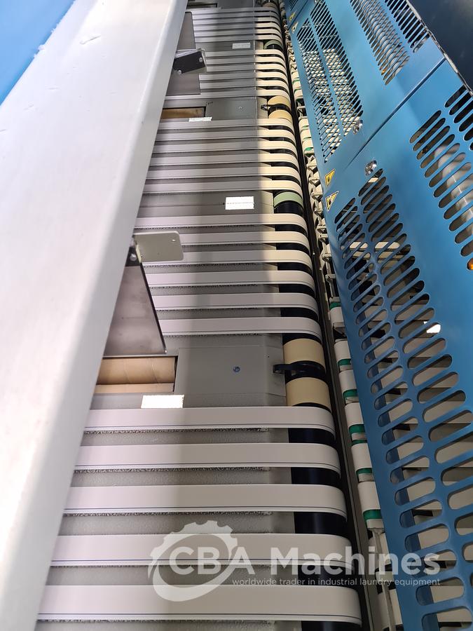 Used Ironing line Kannegiesser 2 roll 1200 x 3000mm steam year 2005/1997