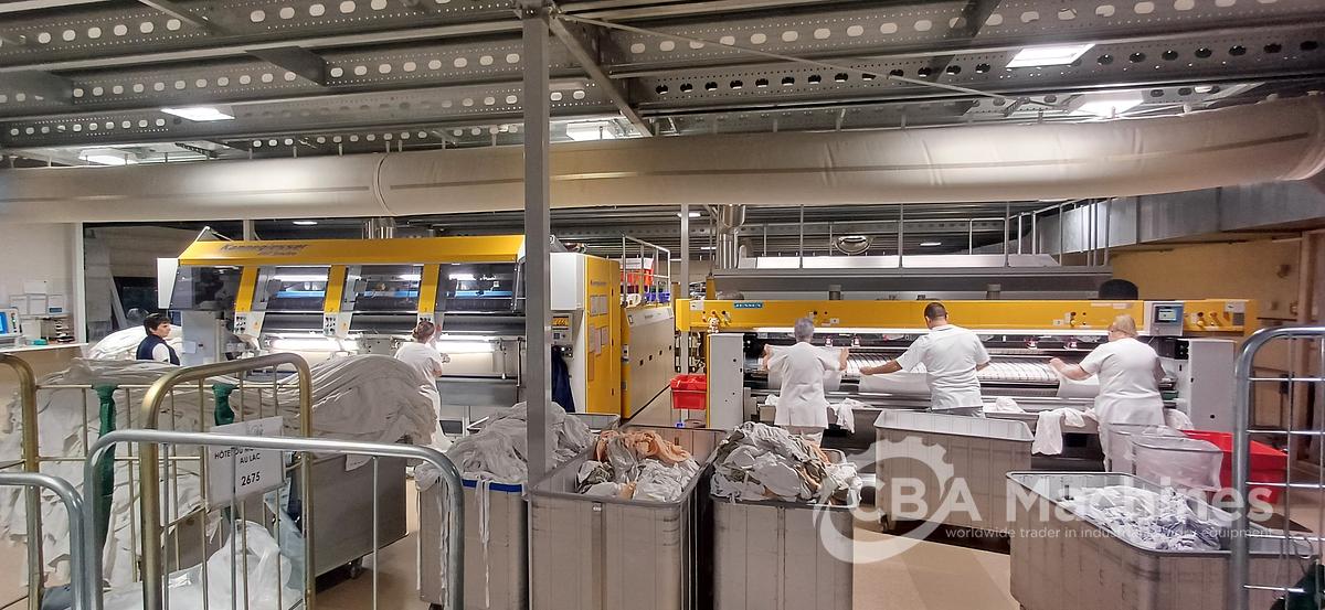 Used 2008 Jensen GAS Ironing Line 1 roll 2000x3500mm