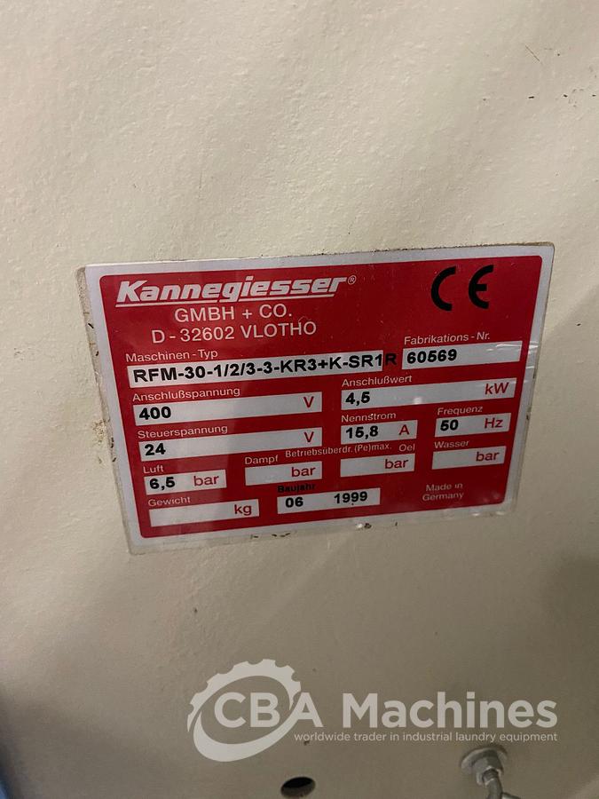 Used 1991 Ironer Transferron 2 roll 1200 x 3000mm ( 758 )