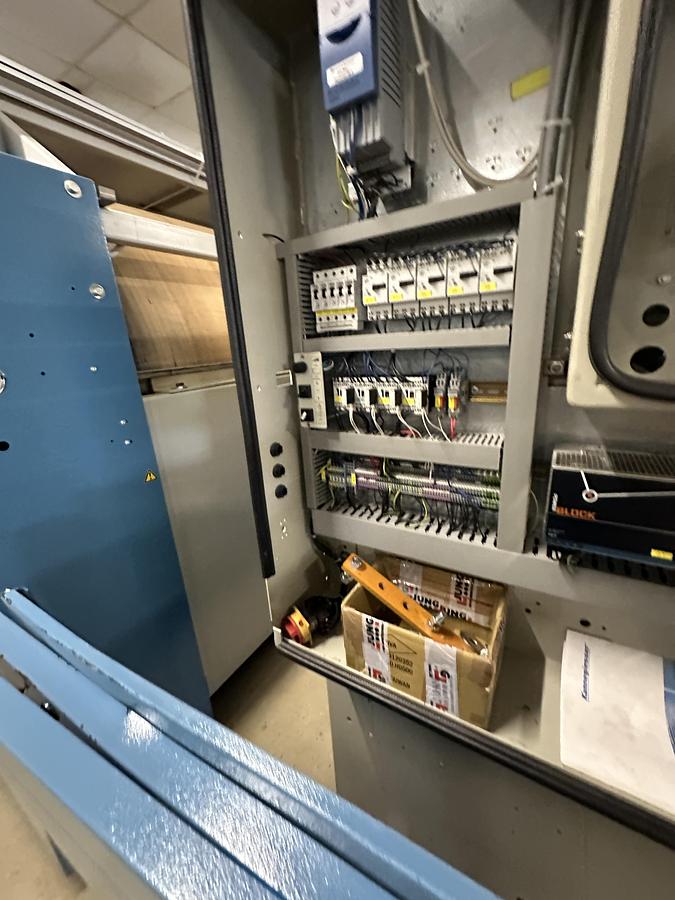 Used 2011 / 2005 Kannegiesser Ironing Line GAS 1x2000x3500mm: EMD - HPMG- RFM