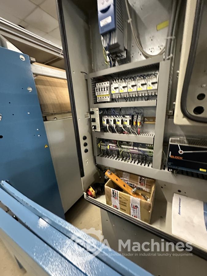 Used 2011 / 2005 Kannegiesser Ironing Line GAS 1x2000x3500mm: EMD - HPMG- RFM