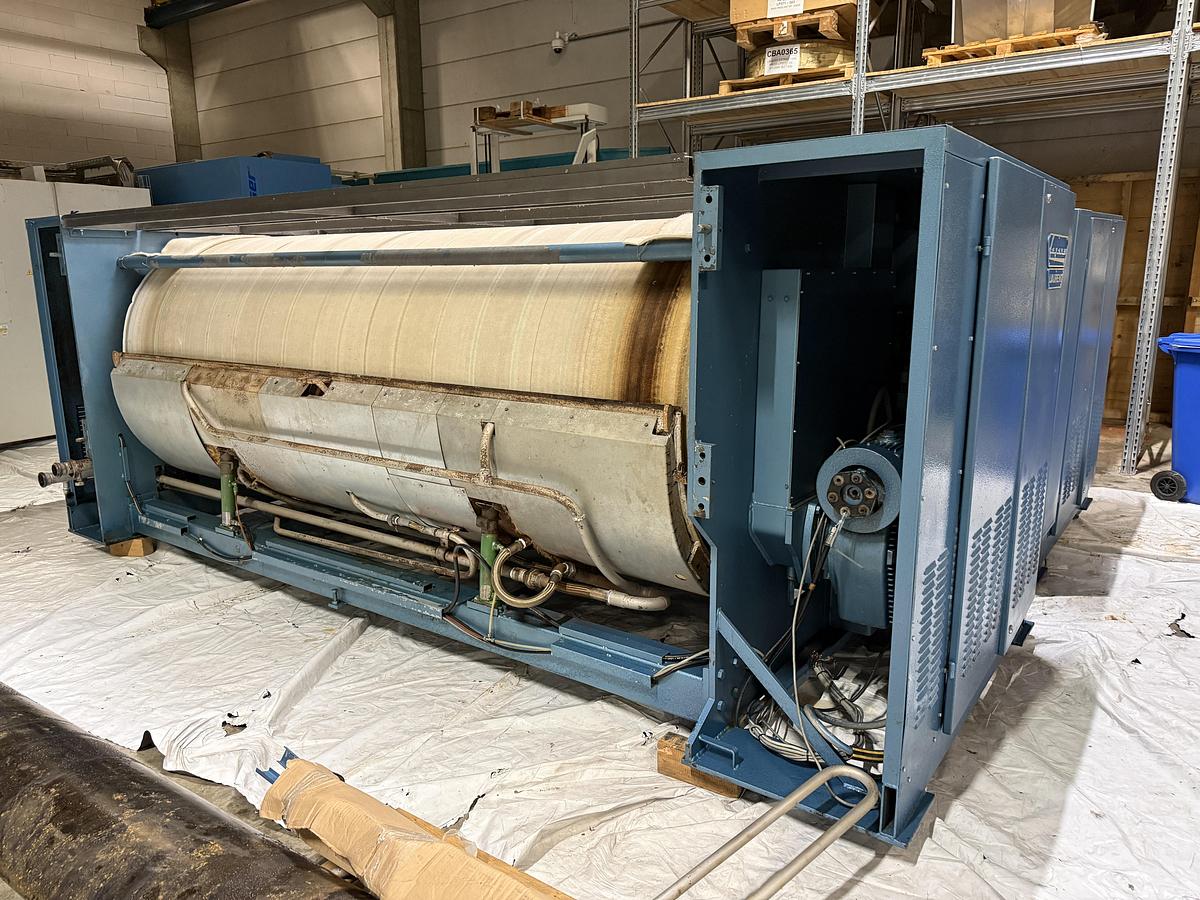 Used 1993 Ironer Lapauw DUO 2x1200x3300 Steam (914)