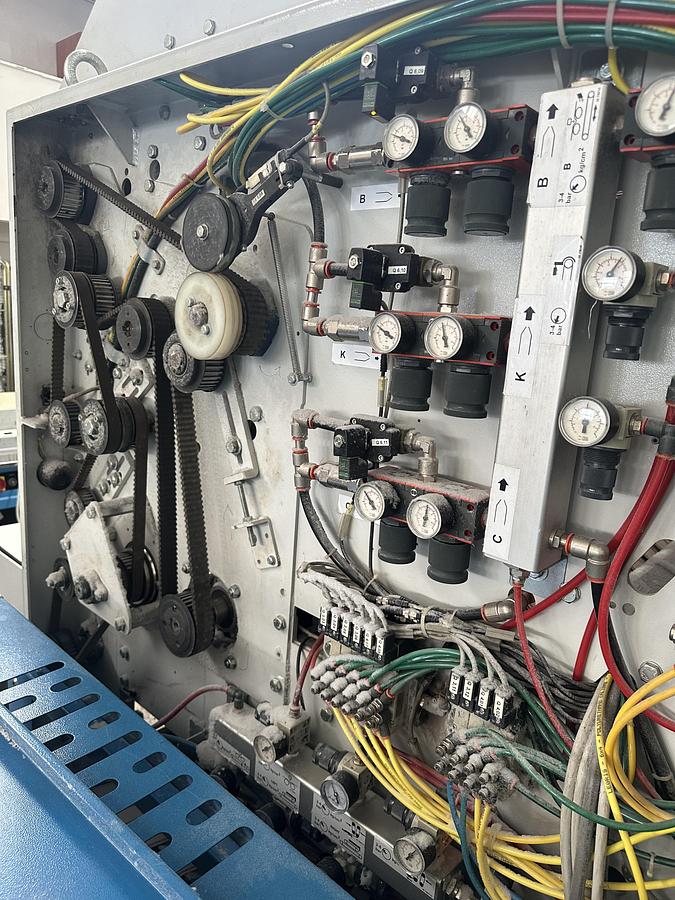 Used 2010 Jensen Ironing Line Logic Plus - Jenroll EXPG 2x1200x3500mm GAS - Classic Folder