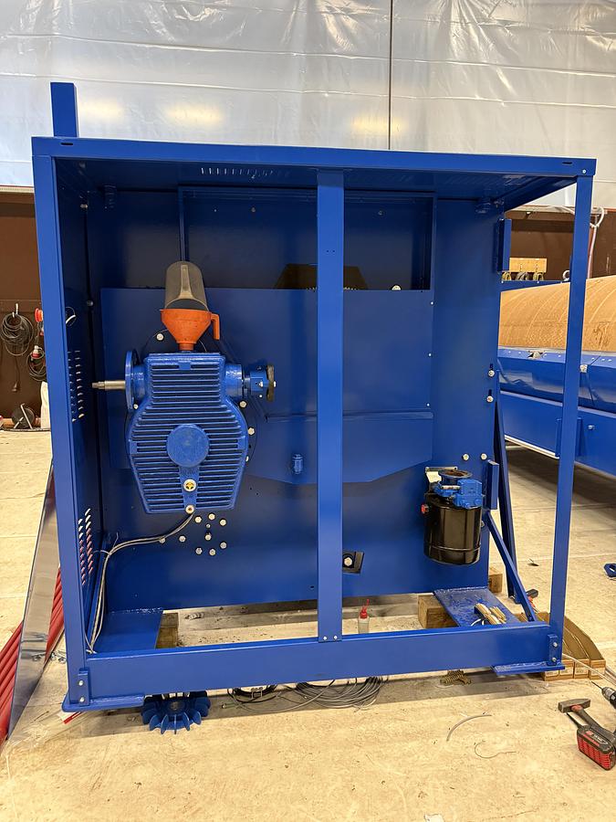 Used 1989 Ironer Lapauw 2 roll 1200 x 3300mm (429)