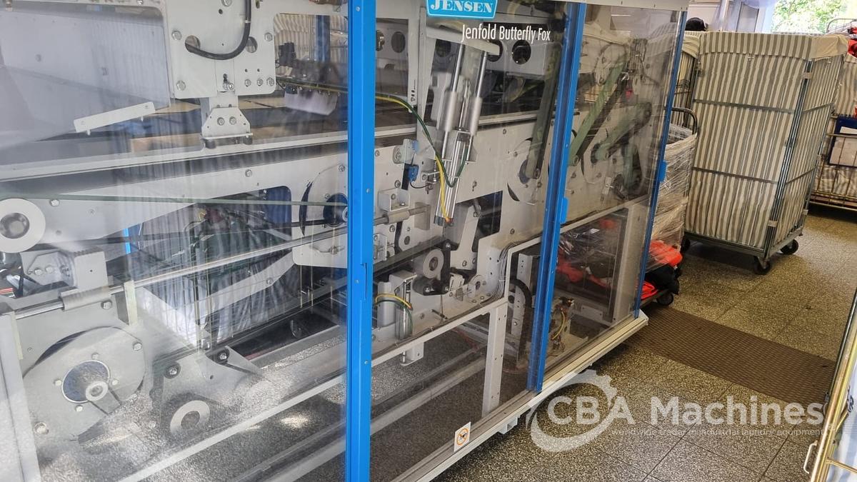 Used 2016 Garment Folder Jensen Butterfly Fox