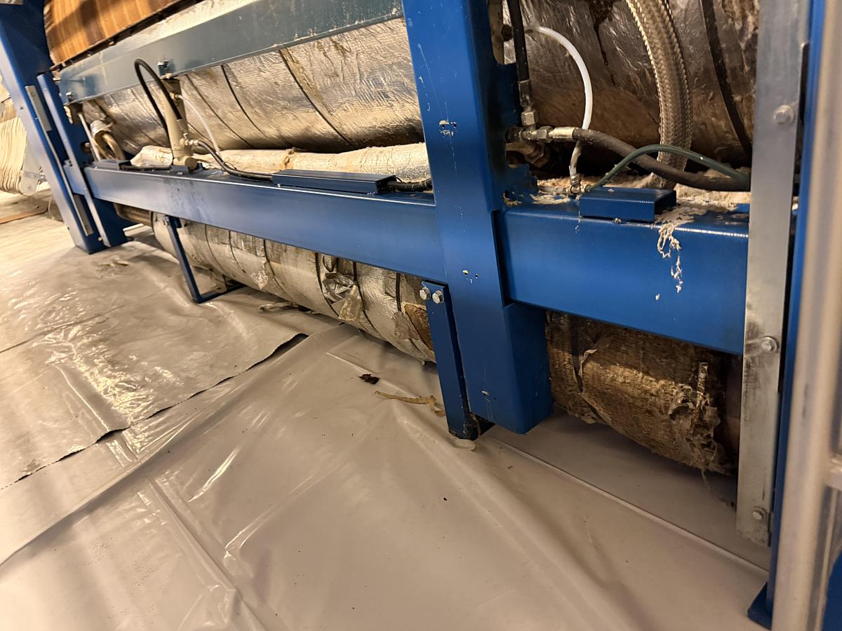 Used 2009 Ironer Lapauw DUO 2C1/12-33G with Unifeed (905)