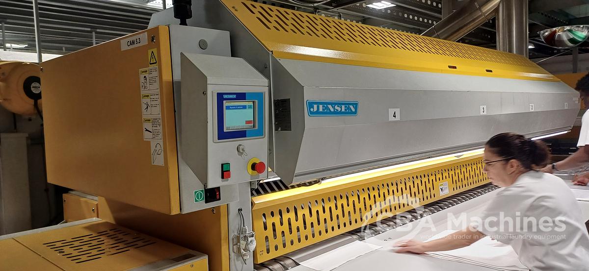 Used 2008 Jensen GAS Ironing Line 1 roll 2000x3500mm